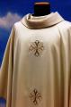  Embroidered Chasuble in Sinai Fabric 